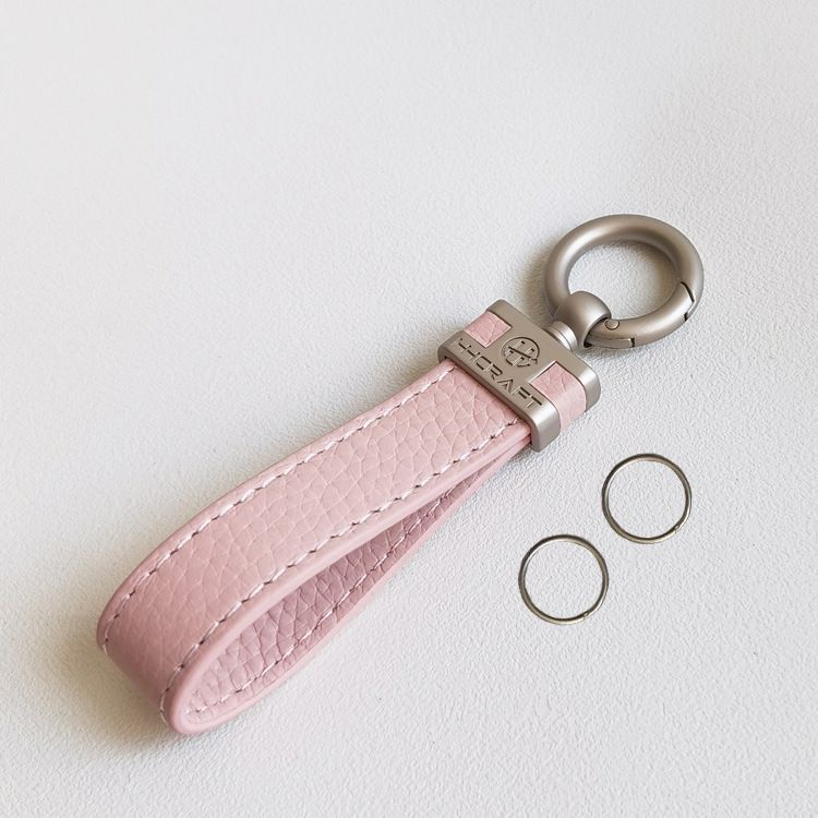 Car Keychain Ladies Fashion Personality High End Leather Keychain Car Key Pendant Men's Key Ring_autovado.com