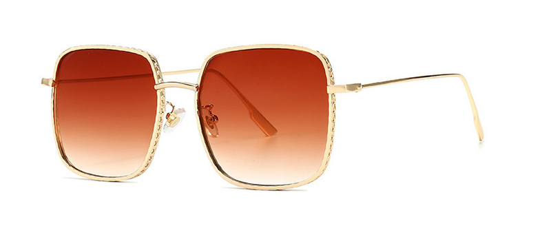 new modern retro square frame sunglasses INS style street style big-name sunglasses 8030_autovado.com