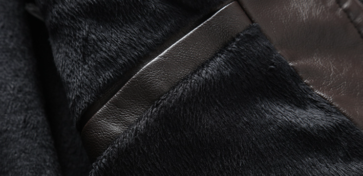 Men's Clothing New leather jacket for men, slim style jacket for young men,spring new style for men, handsome motorcycle men's leather jacket_autovado.com