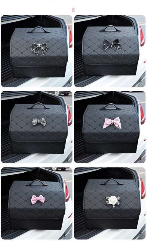 Xiaoxiangfeng Trunk Storage Box, Mounted Artifact, Organizer, Car Interior Box Supplies, Complete Collection Of Leather_autovado.com