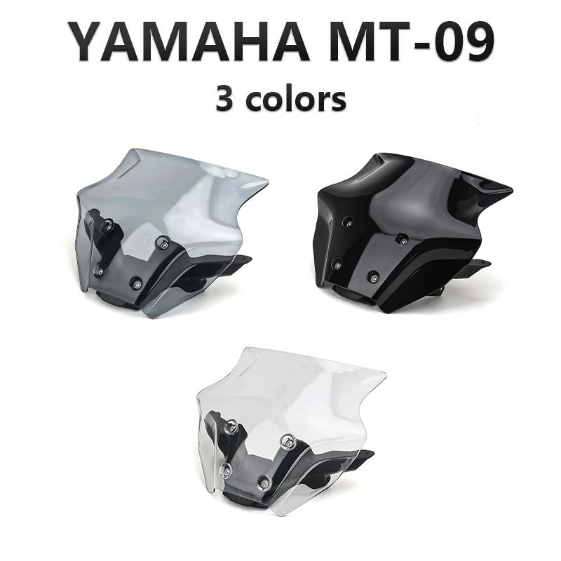 Applicable To Yamaha MT-09 2024- Motorcycle Modification Accessories Windshield Protection_autovado.com
