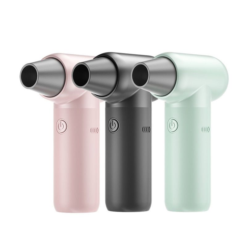 Powerful Mini High-speed Hair Dryer, Outdoor Handheld Dust Blower, Wireless Turbofan, Car Vacuum Cleaner_autovado.com