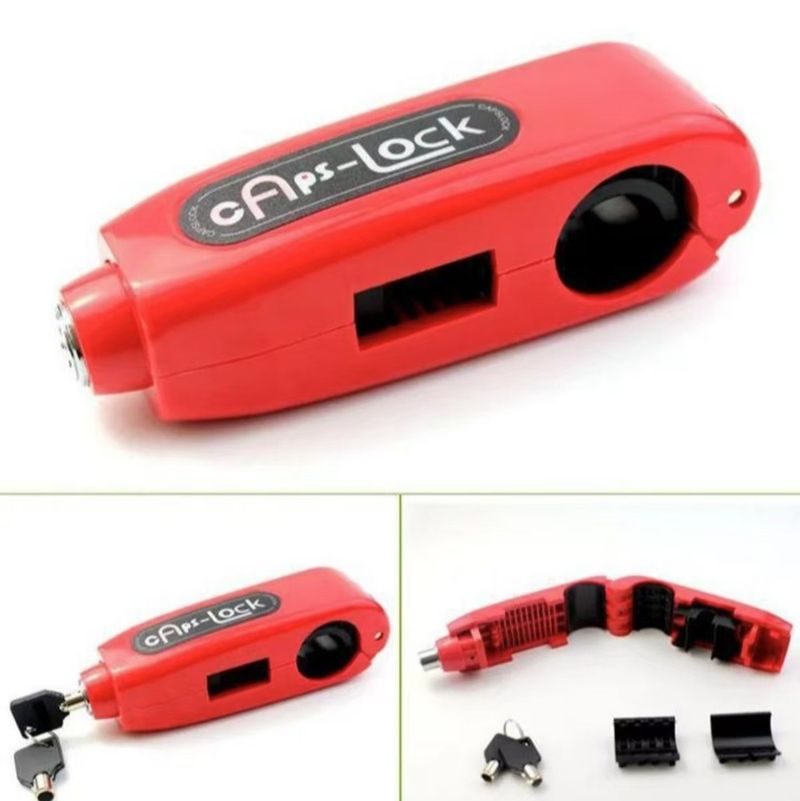 Throttle Handlebar Alarm Bicycle Universal Alloy Electric Brake Anti-theft Motorcycle Lock Mountain Bike_autovado.com