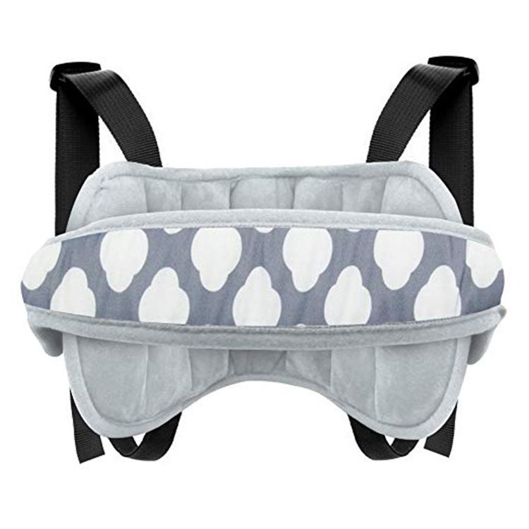 Baby head fixing belt child car seat head rest headrest head sleep aid with protective pad_autovado.com