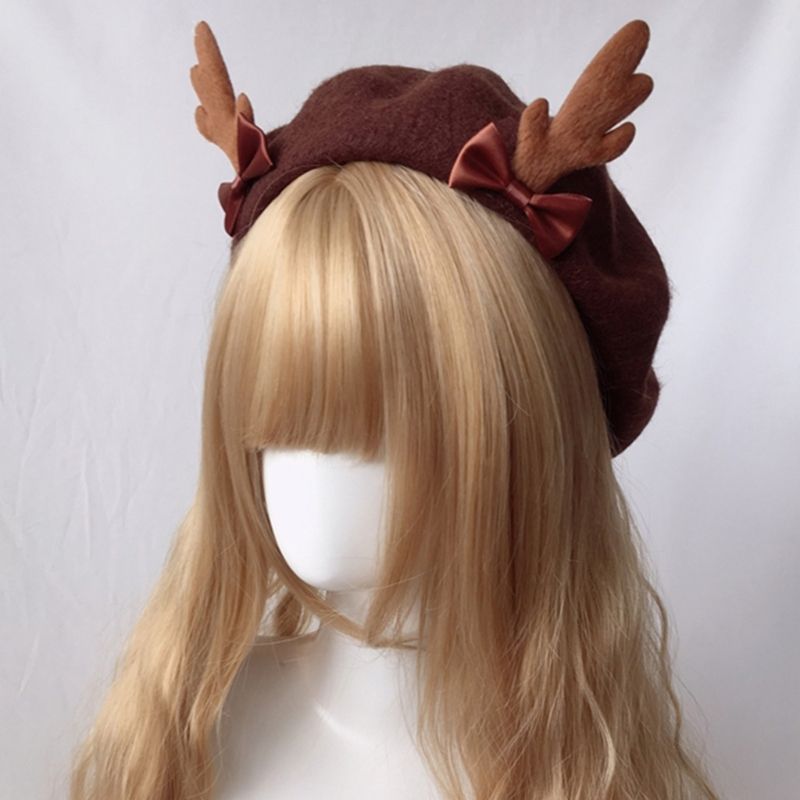 Hot Sale Sweet Cool Biscuits Fashion Antler Lady Party_autovado.com