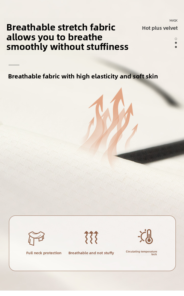 Winter Motorcycle Fleece-Lined Riding Mask Outdoor Bicycle Mountaineering Cold-Proof Ear-Hanging Triangle Scarf_autovado.com