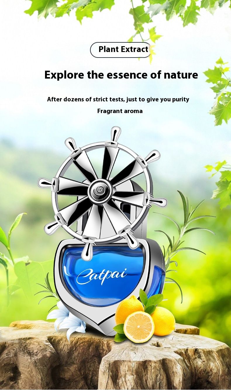 New Car Perfume Air Outlet Car New Helmsman Aromatherapy Creative Car Interior Jewelry Yifan Smooth Air Outlet Perfume_autovado.com