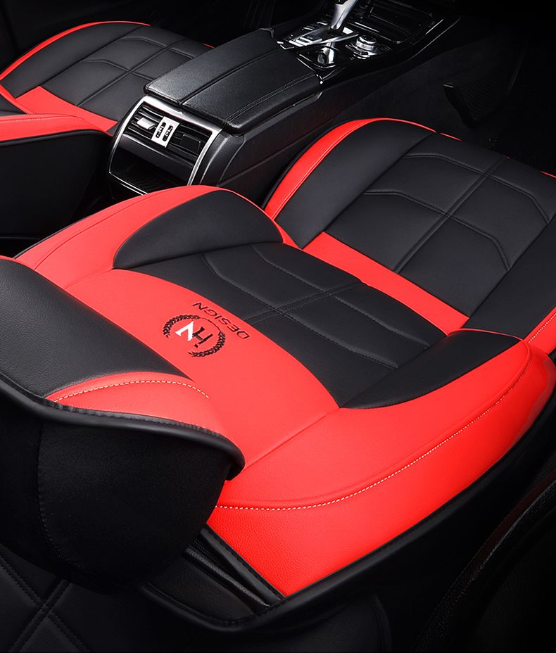 1 PC Universal PU Leather Car Seat Cover For SEAT All Car Models Leon Arona Ateca Tarraco Ibiza Alhambra Interior_autovado.com