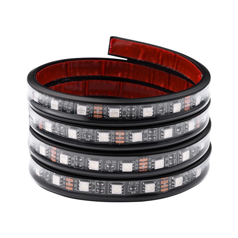 Compatible Car Underbody Decorative One-to-Four Voice-Controlled Atmosphere Colorful Remote Control Mobile APP Ambient_autovado.com