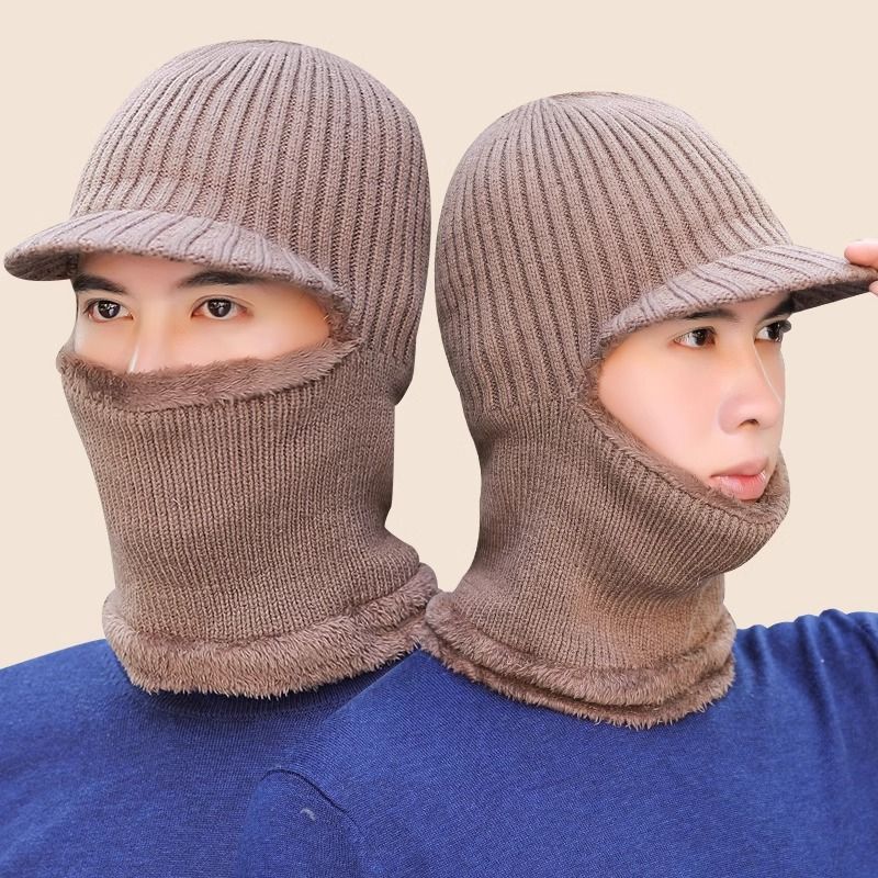 Warm Headgear For Men And Women, Windproof Hat, Cold-Proof Mask, Winter Cycling Neck Warmer, Face Shield, Electric Bike_autovado.com