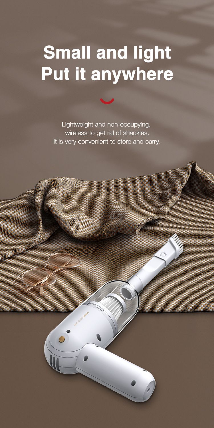 ACZT Portable Wireless Vacuum - Handheld High Power Dust Collector For Car & Home_autovado.com