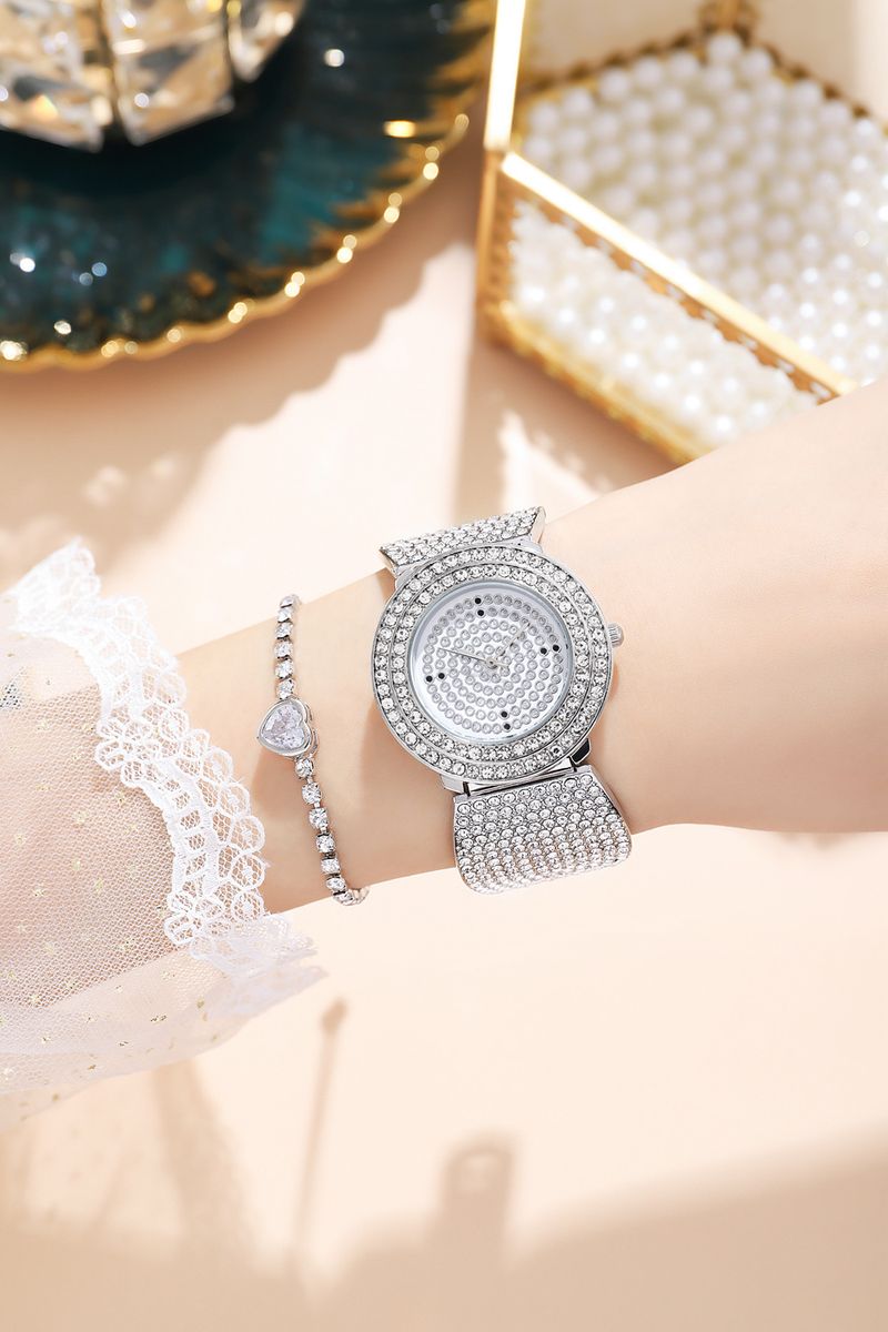 simple rhinestone gypsophila ladies watch fashion quartz luxury ladies watch manufacturers on behalf of the hair_autovado.com