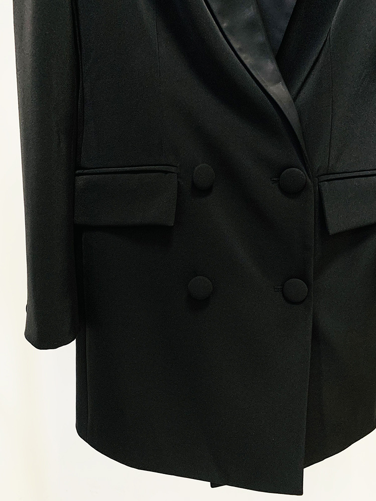 Women's fashion beaded and diamond-studded slim-fit suit jacket_autovado.com