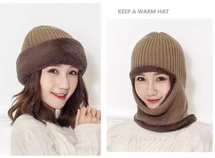 Warm Headgear For Men And Women, Windproof Hat, Cold-Proof Mask, Winter Cycling Neck Warmer, Face Shield, Electric Bike_autovado.com