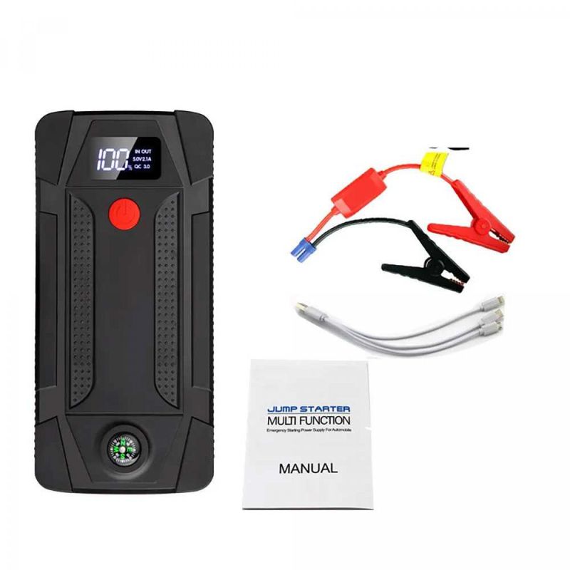 12V 20000mAh Car Jump Starter Power Bank With LED And Compass - R22_autovado.com