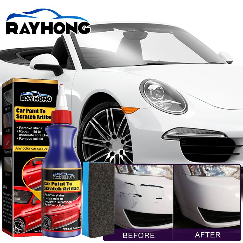 Rayhong Car Paint To Scratch Artifact, Remove Paint Scratches Repair Protection Scratches Decontamination Polishing_autovado.com