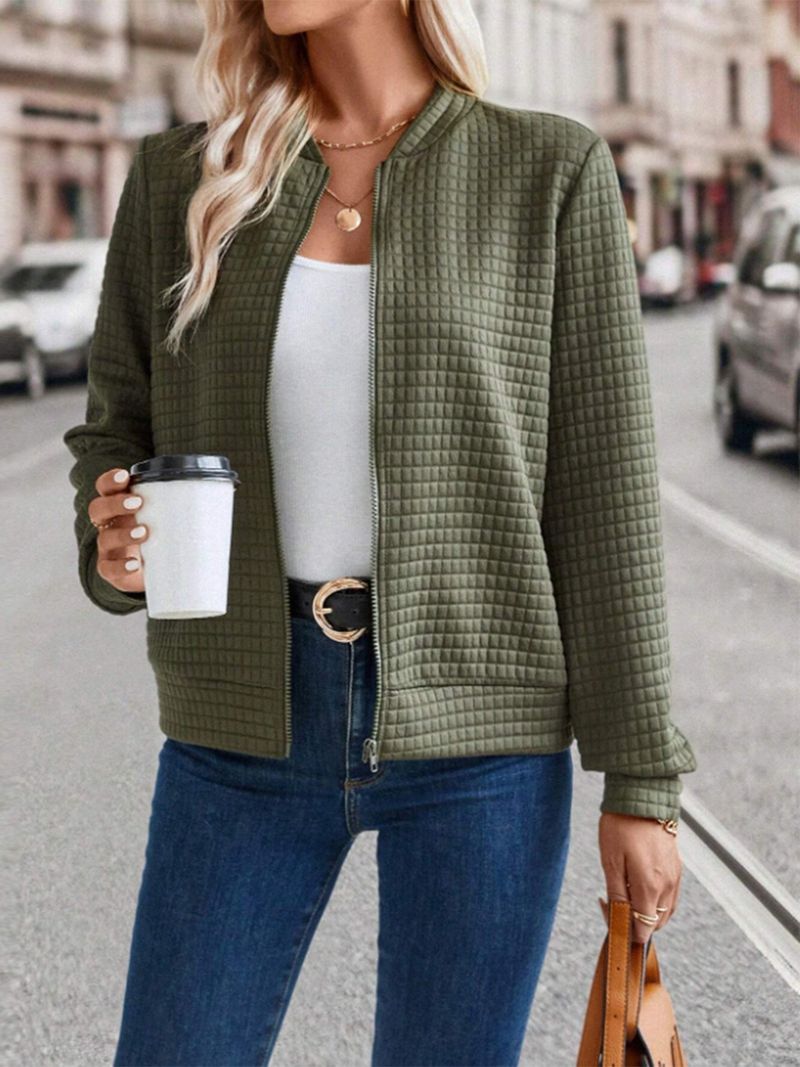 Women's Clothing New Fashion Long sleeved Small Style Tops and Jackets_autovado.com