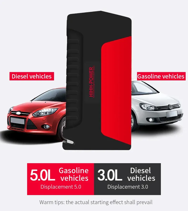 Car Jump Starter 16800mah 12V Multi-Functional Vehicle Emergency Power Supply_autovado.com