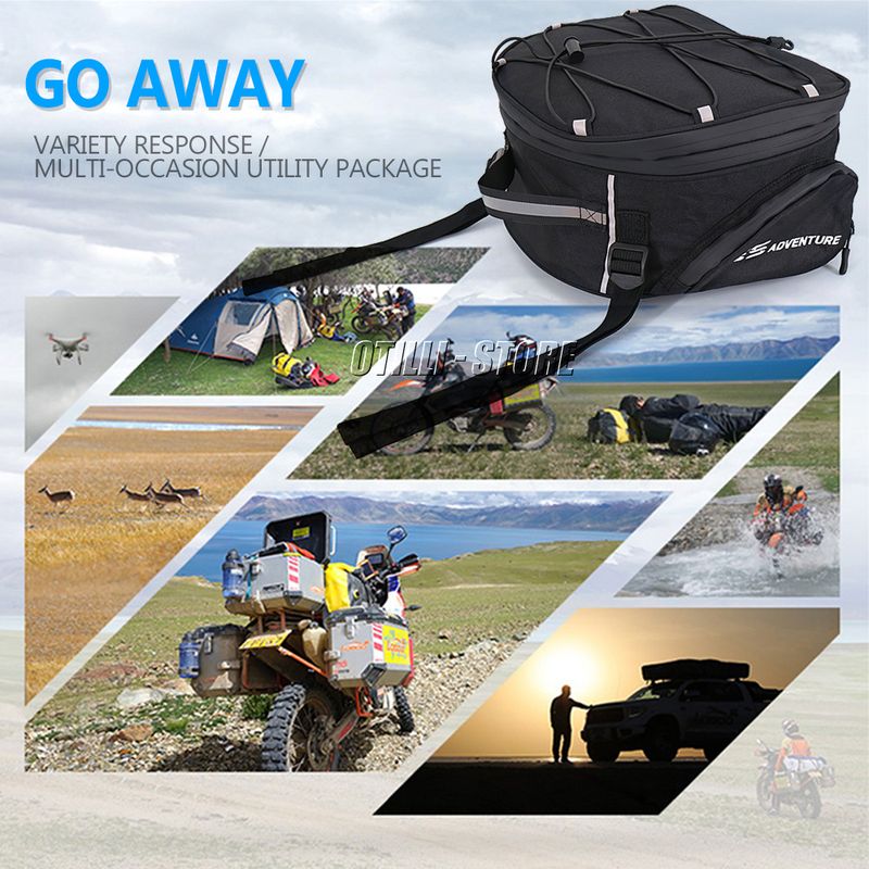 Suitable For R1250GS R1300GS Motorcycle Accessories Rear Luggage Rack Toolkit Storage Bag_autovado.com
