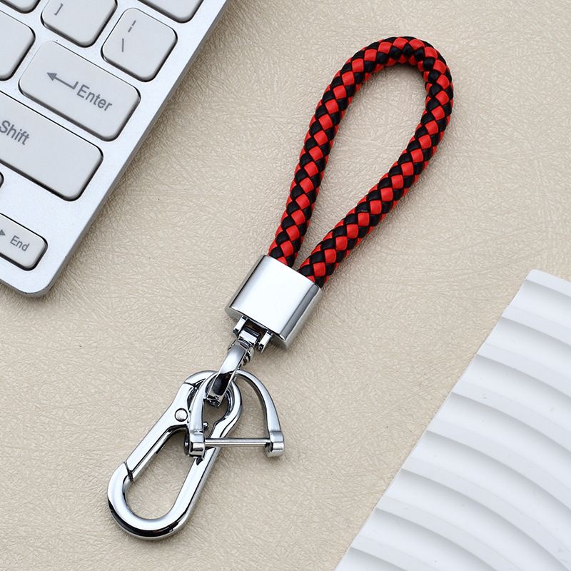 Creative Internet Celebrity Keychain Women's Car Rope Keychain Cute Ins School Bag Pendant Chain Ring Keychain_autovado.com