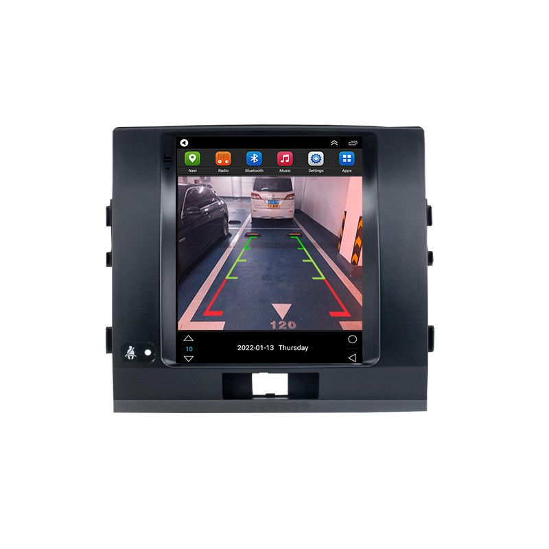 Suitable for Toyota Land Cruiser Android Navigator 9.7 inch vertical screen car display all in one machine_autovado.com