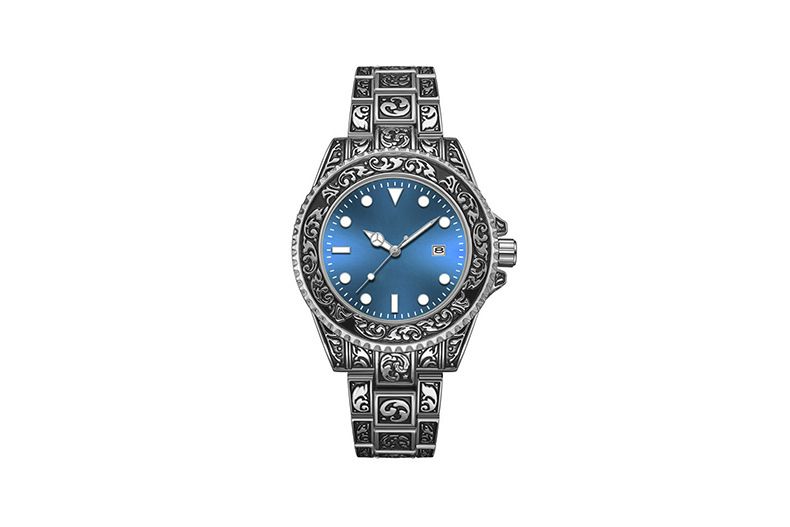 Fashion New luminous calendar men's watches men's watches retro carved art watches_autovado.com