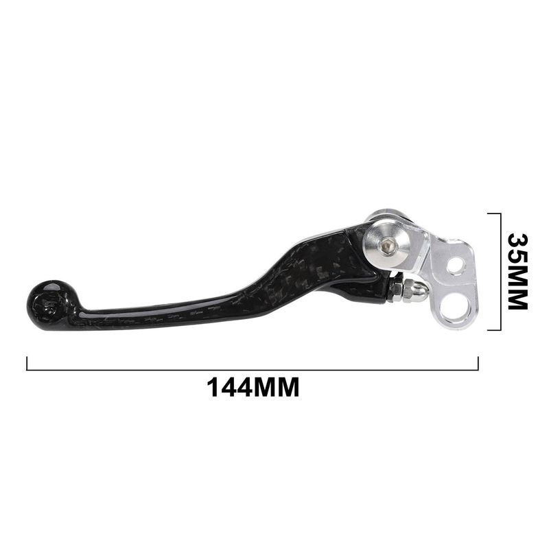 Carbon Fiber Motorcycle Brake & Clutch Levers - Lightweight & Durable Upgrade For Enhanced Control (Compatible With Multiple Models)_autovado.com
