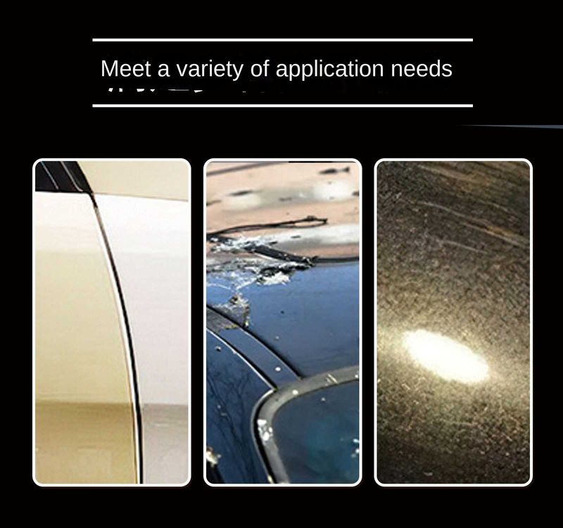Self-Lubricating Coating Handle For Automotive Glass, Windshield, Side Windows, And Rearview Mirrors - Oil Film Removal Coating Handle Brush_autovado.com
