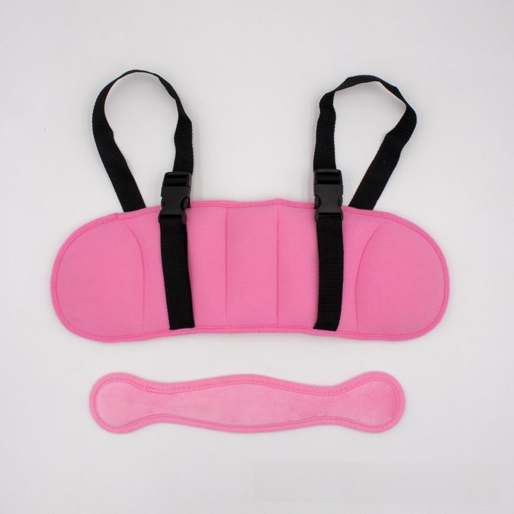 Baby head fixing belt child car seat head rest headrest head sleep aid with protective pad_autovado.com