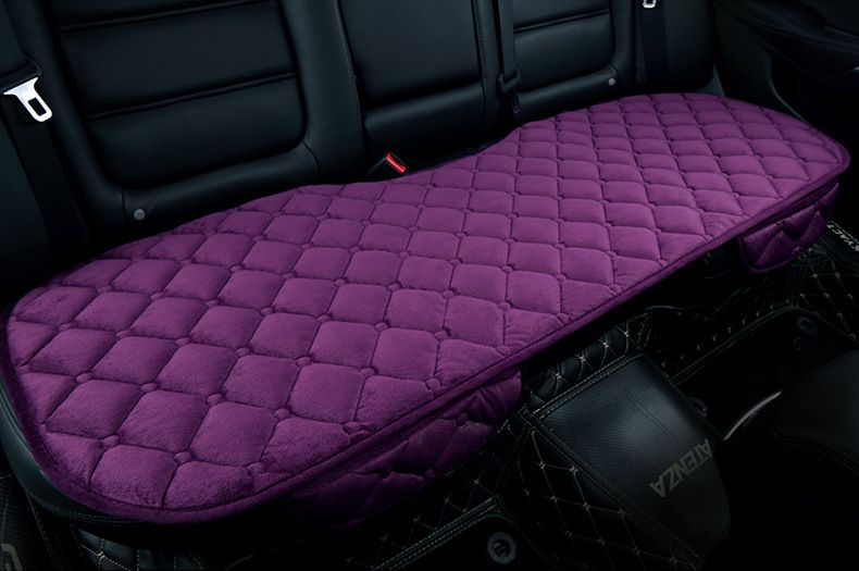 plush car seat cushion three-piece single-piece winter warm single square cushion wholesale car interior beauty supplies_autovado.com