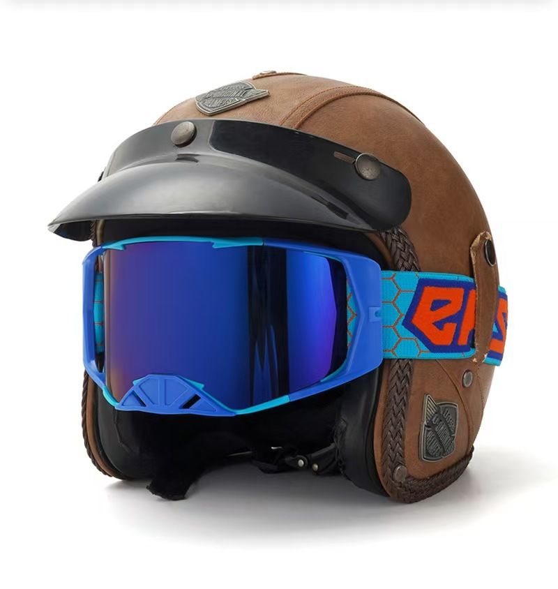 Motorcycle Goggles For Off-Road Riding – Windproof & Anti-Dust Sports Sunglasses With Interchangeable Lenses_autovado.com