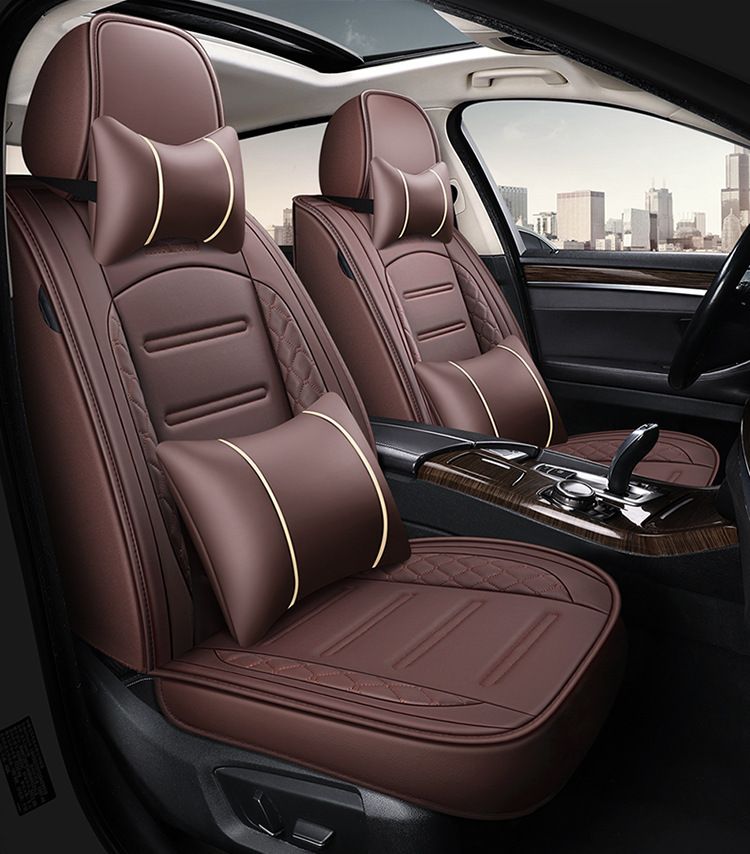 New all-enveloped car seat cover all-leather seat cover four seasons universal seat cover_autovado.com