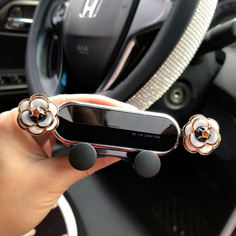 Car Mobile Phone Holder, Multifunctional Universal Air Outlet, Buckle Type Gravity Sensing Fixed Navigation Support_autovado.com