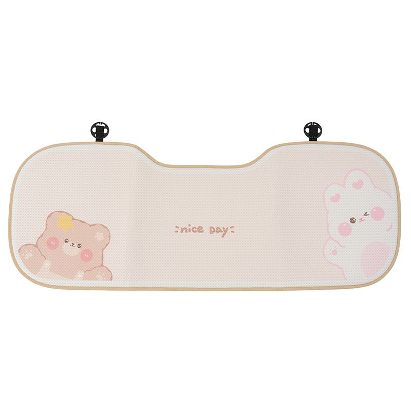 Cute Cartoon Women's Seat Cover Universal Anto Interior Accessories Fashion Anti Slip Breathable Girl Car Cushion Covers_autovado.com