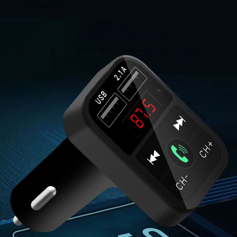 Car MP3 Player Multi-function Good Sound Effect Wireless Deep Bass Hi-Fi Sound FM Transmitter for Truck_autovado.com