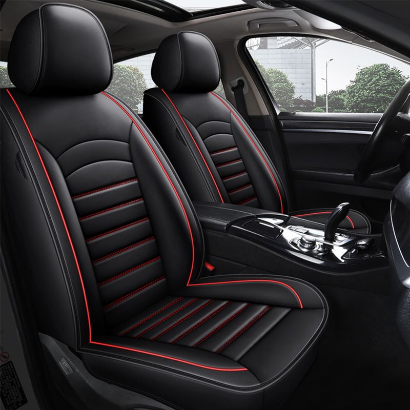 Black Car Seat Covers For Ford Focus 2 1 3 Eo 4 Fiesta 7 Fusion Kuga Ranger Explorer 5 Figo Taurus Auto Accessories_autovado.com