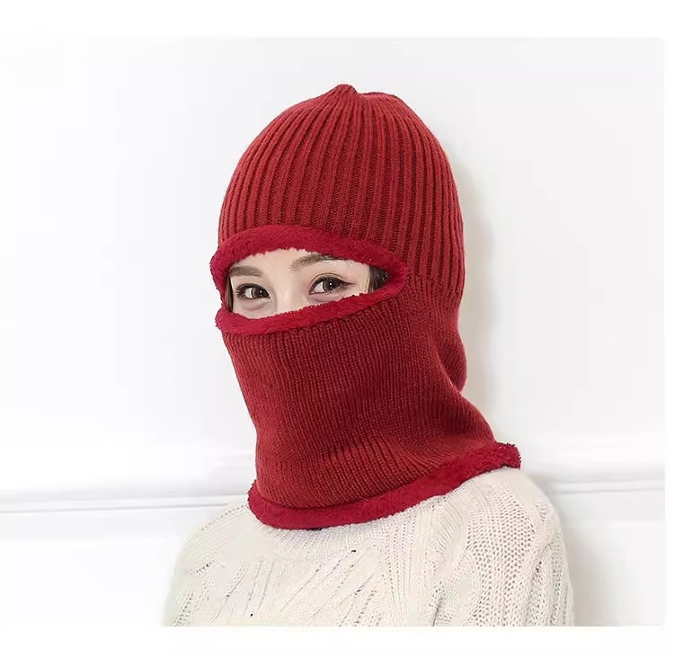 Warm Headgear For Men And Women, Windproof Hat, Cold-Proof Mask, Winter Cycling Neck Warmer, Face Shield, Electric Bike_autovado.com