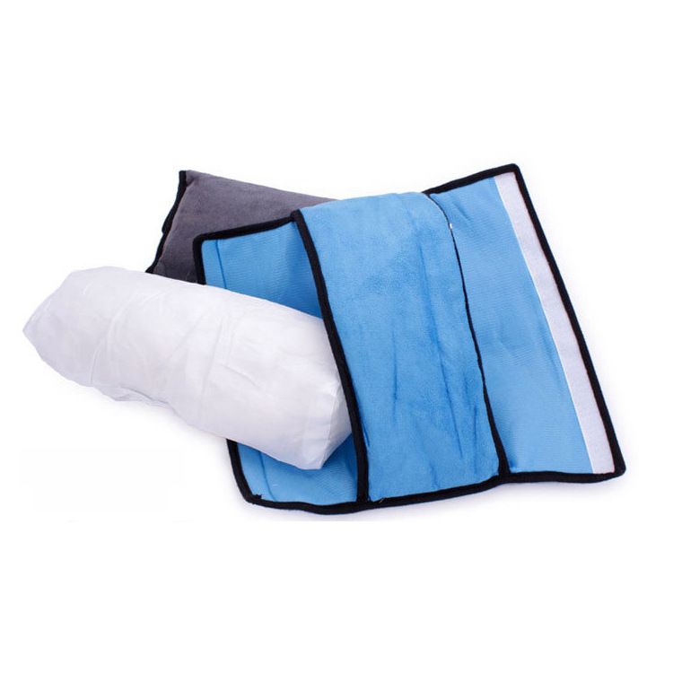 Car seat belt cover with cartoon cute insurance shoulder cover lengthened and thickened plush anti-strangle sleeping pillow_autovado.com