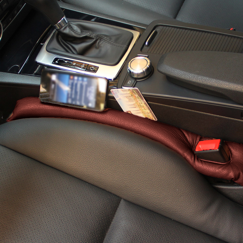 Yuanmheng Car Seat Leak Stopper Easy Install Clean Seat Gap Filler Fits Most Cars Trucks Suvs Gap Filler for Seat And Console_autovado.com