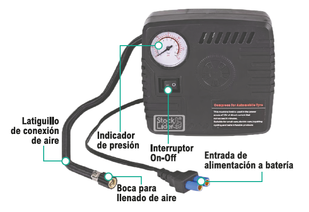 Car Jump Starter With Air Compressor, Battery: 12000 MAh Maximum Current: 600A, Leading Stock_autovado.com