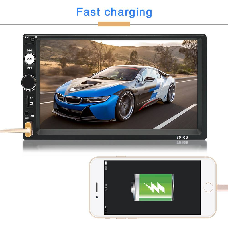 7 Inch Player Bluetooth Touch Screen Stereo Radio Car MP4 & MP5 Players_autovado.com