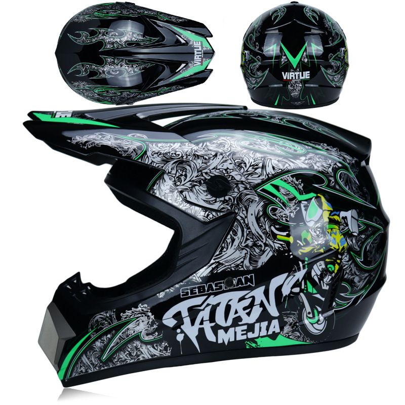 Off-road helmet Men's Four Seasons hat Road Teen version Adult Kart helmet off-road vehicle helmet_autovado.com
