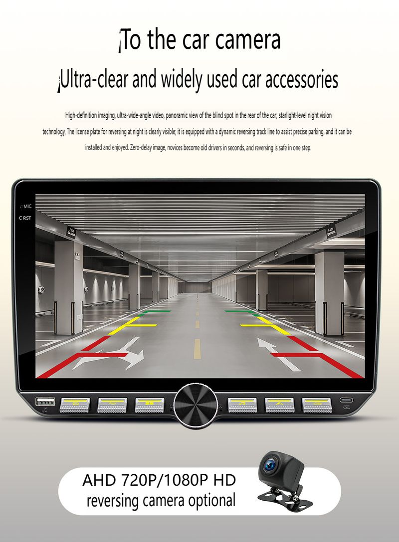 10.1" 8-Core 4G Android Car Stereo With Wireless CarPlay - HD Touchscreen GPS Navigation System & Backup Camera, Bluetooth 5.0 Support Android Auto_autovado.com