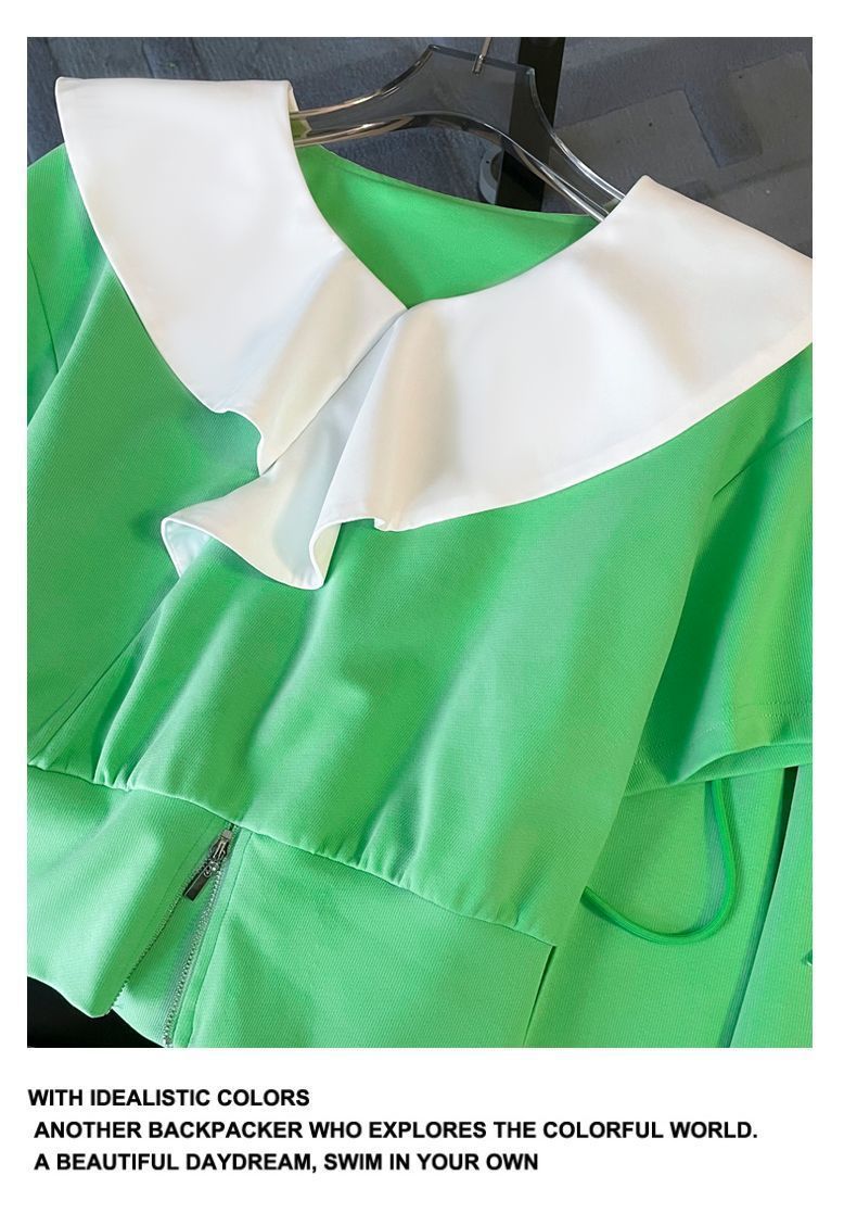 Women's Clothing Temperament sports suits new slimming and age reducing fashion casual wide leg pants street blasting two piece suit _autovado.com