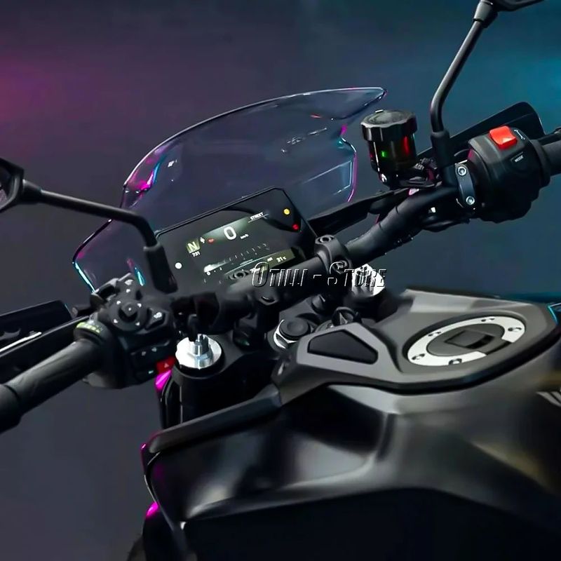 Applicable To Yamaha MT-09 2024- Motorcycle Modification Accessories Windshield Protection_autovado.com