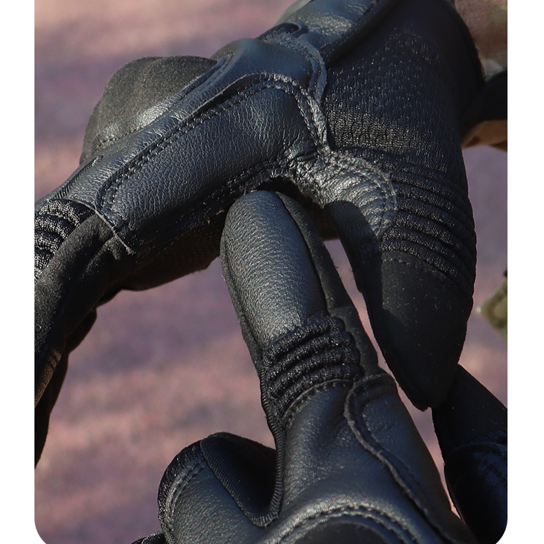 Outdoor sports tactical gloves Riding hard shell all refers to mountain protection special training Combat CS motorcycle gloves equipment_autovado.com