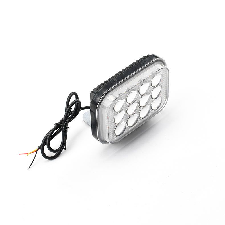 Electric LED Headlight Dynamic Tricycle Constant Strong Motorcycle External Modification Super Bright Flashing Light_autovado.com