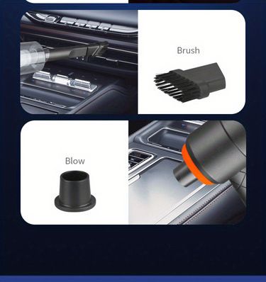 Vacuum Cleaner Car Cleaning High Power Mini Rechargeable Multi Function Blowing And Suction Car Handheld Small Car_autovado.com