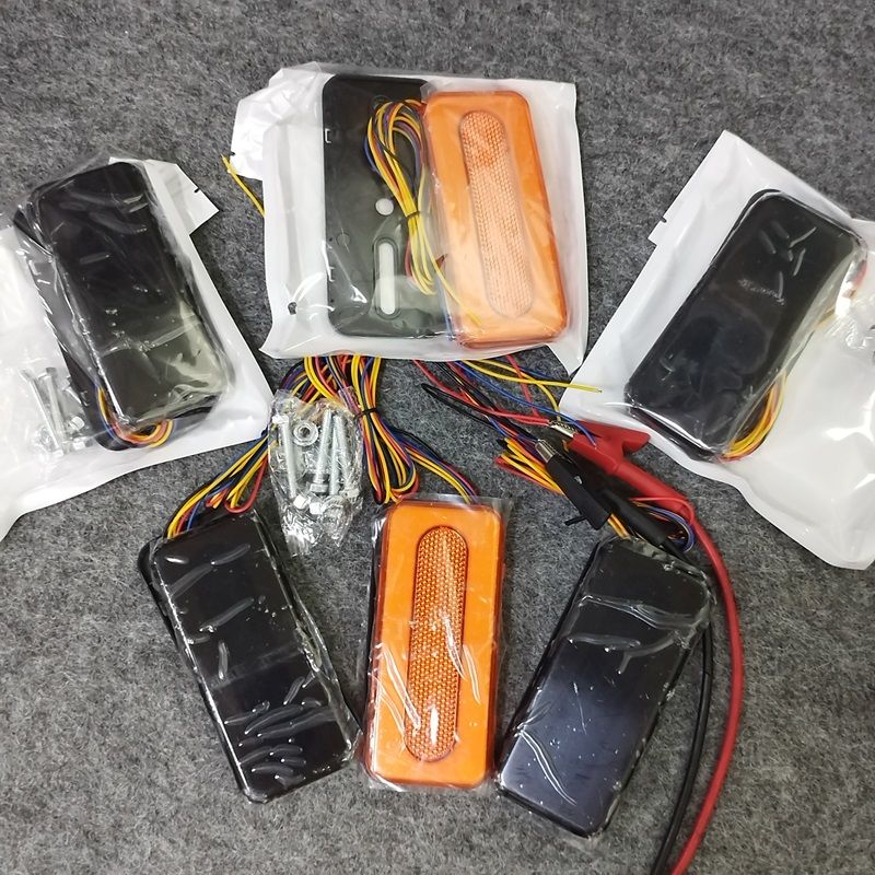 Universal Tail Brake Turn Signal Flowing For Cars, Motorcycles, Electric Vehicles 12V 24V 36V, Truck Warning Side Light_autovado.com