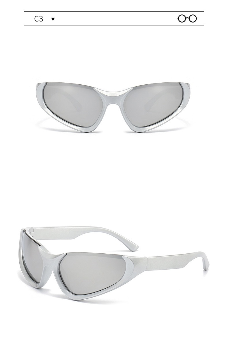 Unisex Future Y2k Sunglasses Fashion Street Shooting Anti-ultraviolet Sports Cycling Sunglasses For Men And Women_autovado.com